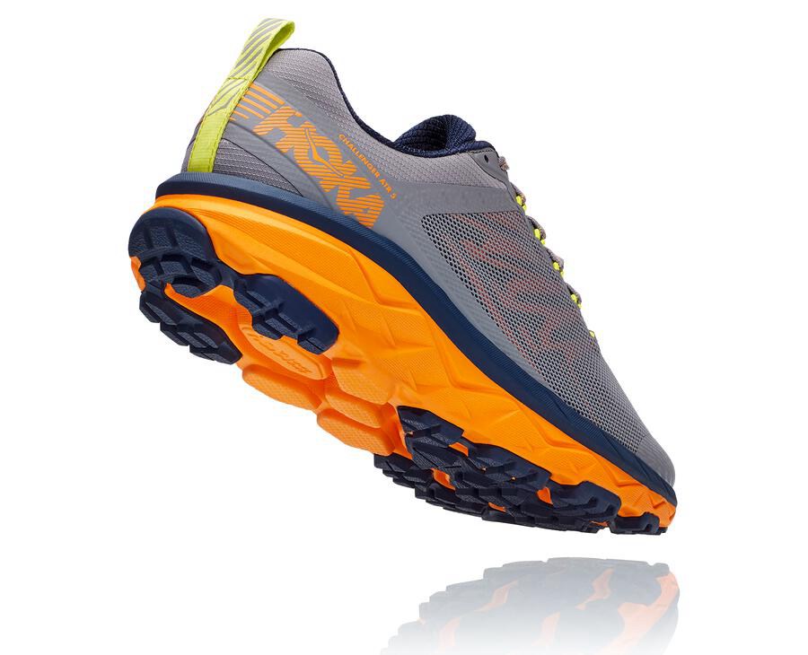 Tenis Trail Hoka One One Masculino Cinzentas - Challenger Atr 5 - 608-VMGJED